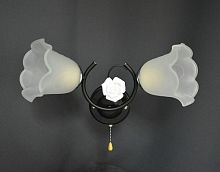 Бра двухрожковое Мелодия Света  Е27 Черный картинка 